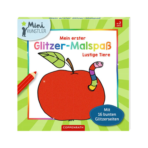 Mein 1. Glitzer-Malspaß - Lustige Tiere