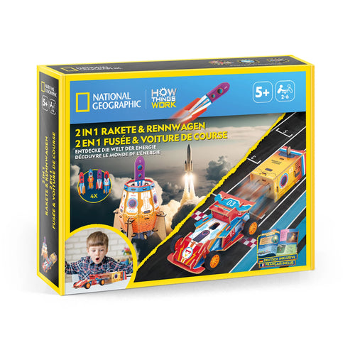 DIY 2in1 Rakete & Rennwagen