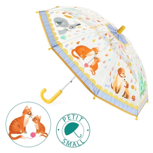 Kleiner Kinderregenschirm Mutter und Baby