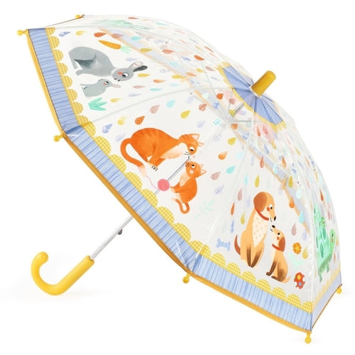 Kleiner Kinderregenschirm Mutter und Baby