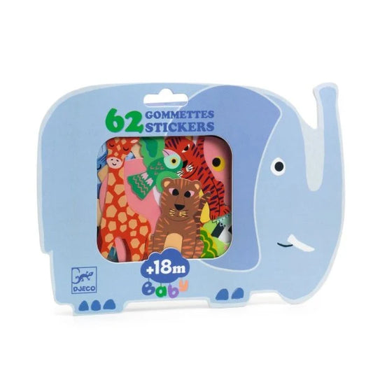 Sticker für Kleine "Safaritiere"