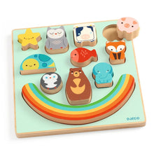 Laden Sie das Bild in den Galerie-Viewer, 2in1 Puzzle Balance Rainbow