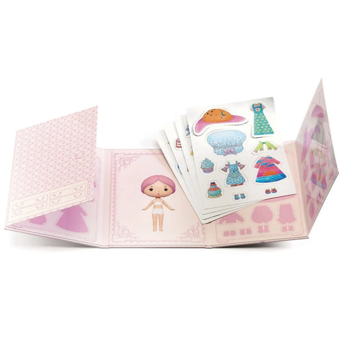 Miss Lilypink Sticker-Anziehpuppen