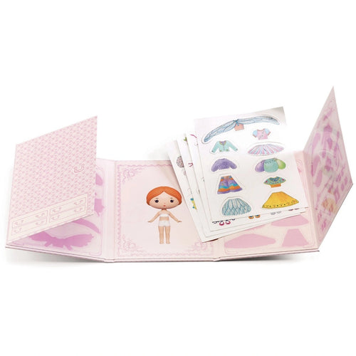 Miss Lilyruby Sticker-Anziehpuppen
