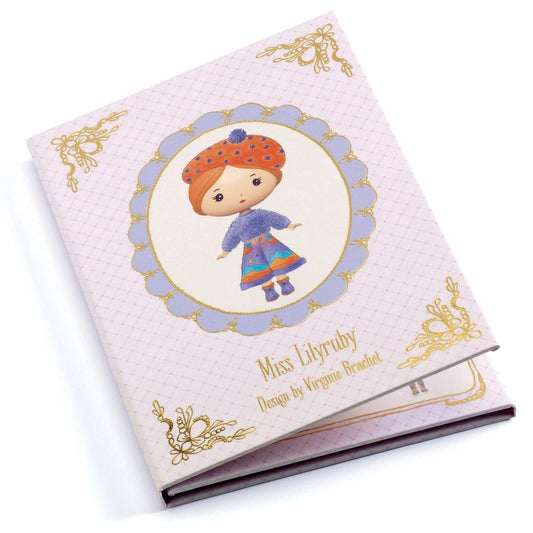 Miss Lilyruby Sticker-Anziehpuppen