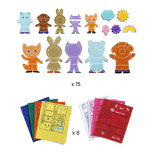 Laden Sie das Bild in den Galerie-Viewer, Do it yourself: Magnete Funky family