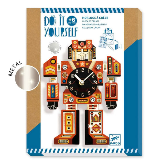 Do it yourself: Wanduhr Roboter