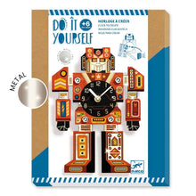 Laden Sie das Bild in den Galerie-Viewer, Do it yourself: Wanduhr Roboter