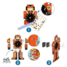Laden Sie das Bild in den Galerie-Viewer, Do it yourself: Wanduhr Roboter
