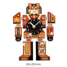 Laden Sie das Bild in den Galerie-Viewer, Do it yourself: Wanduhr Roboter