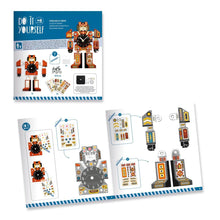 Laden Sie das Bild in den Galerie-Viewer, Do it yourself: Wanduhr Roboter