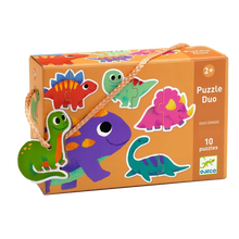 Laden Sie das Bild in den Galerie-Viewer, Puzzle Duo &quot;Dinos&quot;