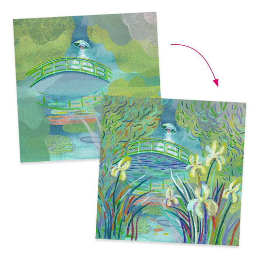 Pastellkreidebilder Inspired by: Claude Monet