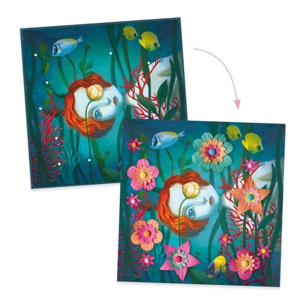 Papierkunst Rock'n Roses