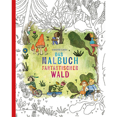 Malbuch "Fantastischer Wald"