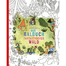 Laden Sie das Bild in den Galerie-Viewer, Malbuch &quot;Fantastischer Wald&quot;