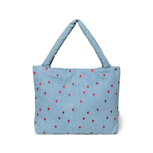 Mombag Denim Hearts