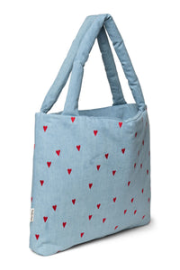 Mombag Denim Hearts