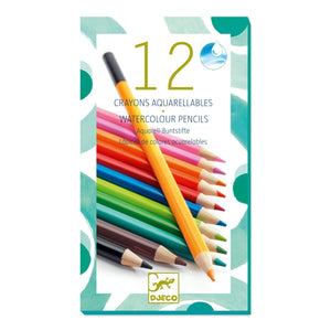 12 Aquarell Stifte