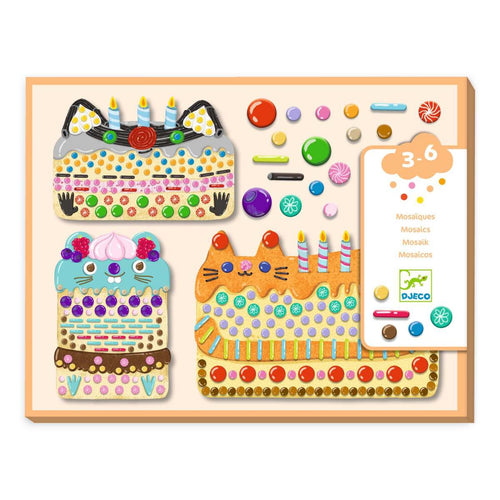 Mosaik für Kleine: Süßigkeiten