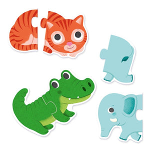 Puzzle Duo "Tiere"