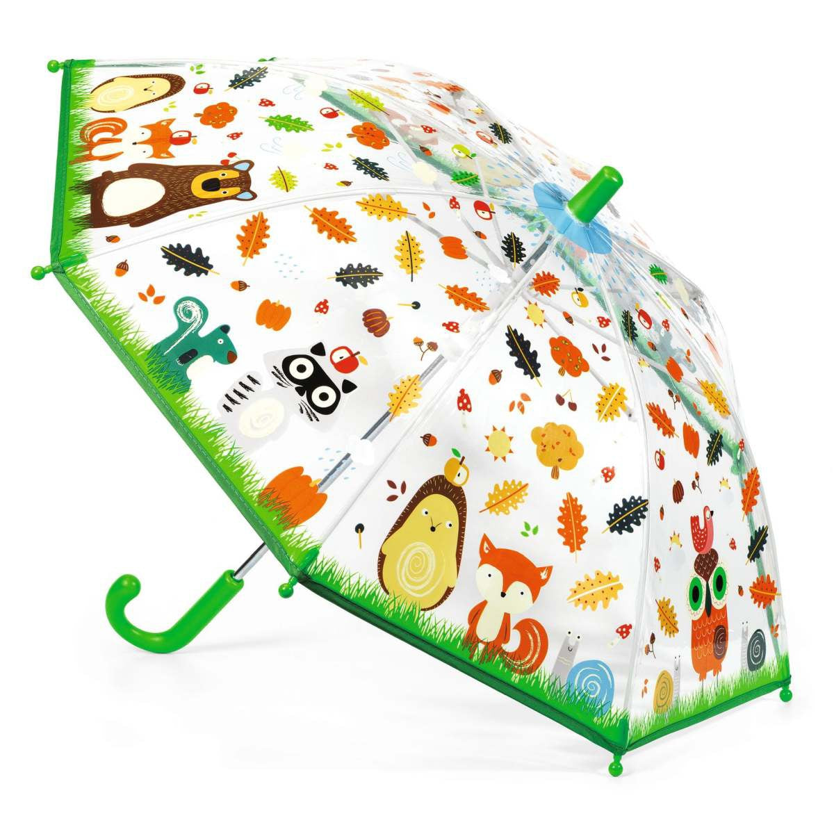 Kleiner Kinderregenschirm Waldtiere