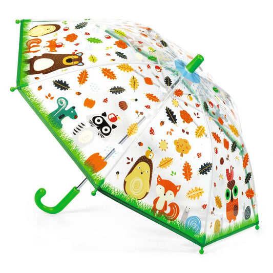 Kleiner Kinderregenschirm Waldtiere