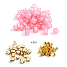 Laden Sie das Bild in den Galerie-Viewer, Schmuck basteln: Buchstaben Gold
