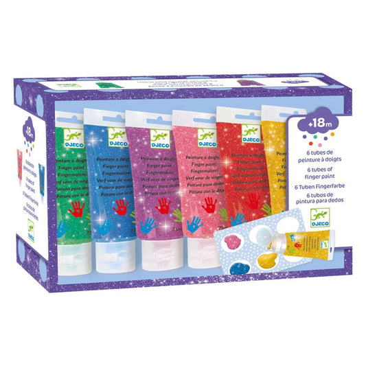 Fingerfarben Glitzer