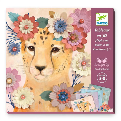 Papierkunst: Blumenkrone