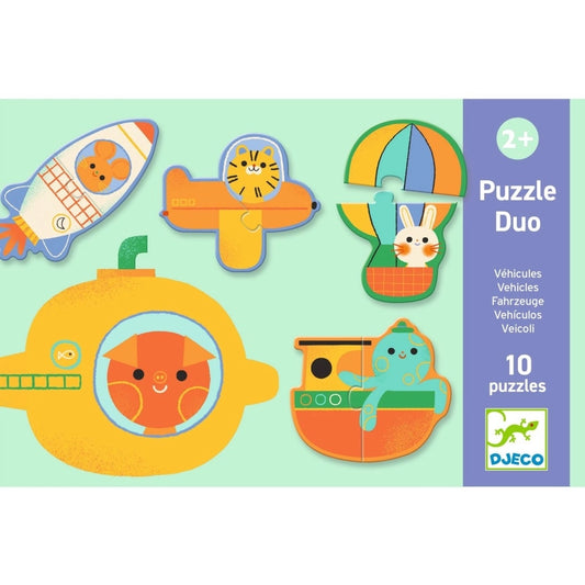 Puzzle Duo "Fahrzeuge"