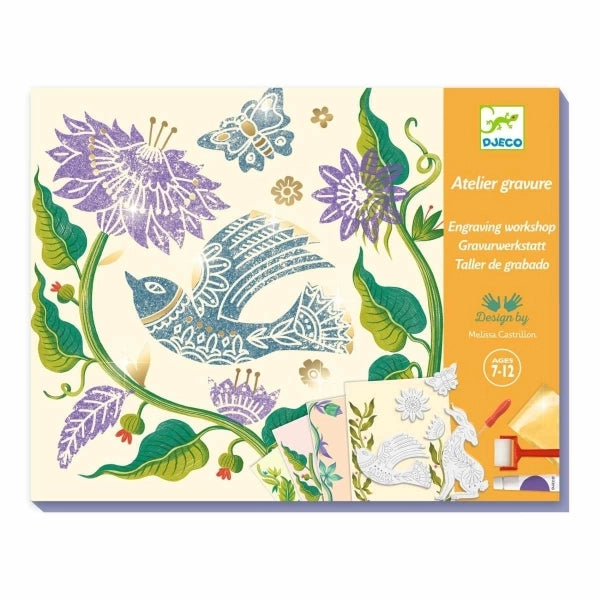 Workshop: Gravur Passionsblume