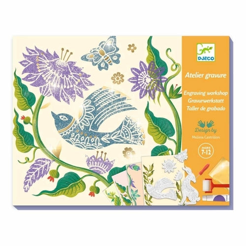 Workshop: Gravur Passionsblume