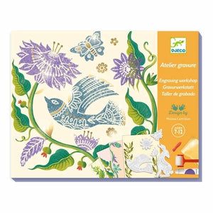 Workshop: Gravur Passionsblume