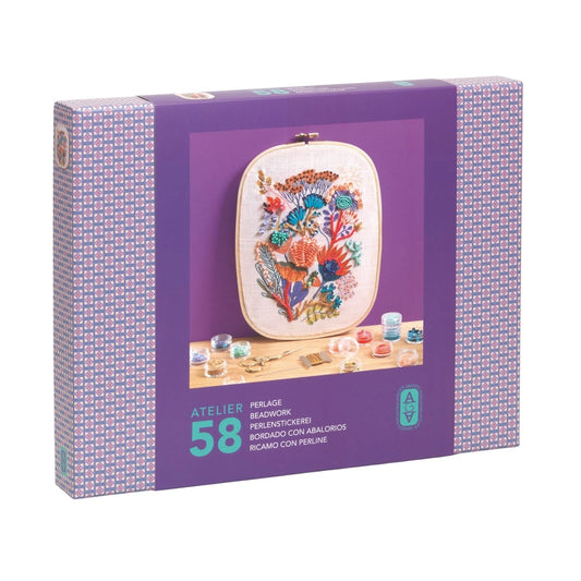 Atelier 58 "Perlenstickerei Blumen"