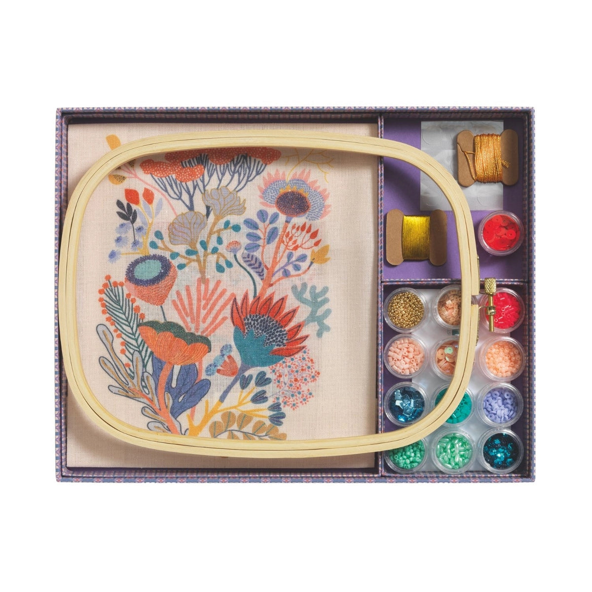 Atelier 58 "Perlenstickerei Blumen"