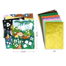 Laden Sie das Bild in den Galerie-Viewer, Kollagen für Kleine: Glitzerparty