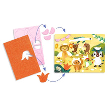 Laden Sie das Bild in den Galerie-Viewer, Kollagen für Kleine: Glitzerparty