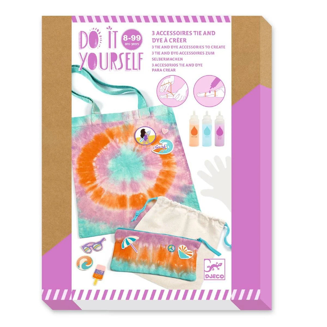 Do it yourself: Batik-Set Taschen
