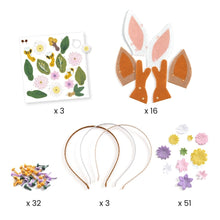 Laden Sie das Bild in den Galerie-Viewer, Do it yourself: Haarreif Flower Friends