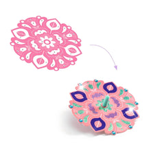 Laden Sie das Bild in den Galerie-Viewer, Do it yourself: Kreisel Flower Power