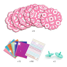 Laden Sie das Bild in den Galerie-Viewer, Do it yourself: Kreisel Flower Power