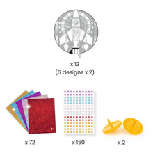 Laden Sie das Bild in den Galerie-Viewer, Do it yourself: Kreisel Hypno Cosmos