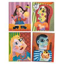 Laden Sie das Bild in den Galerie-Viewer, Pappe Collagenbilder Inspired by: Pablo Picasso
