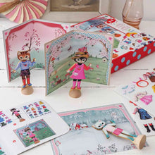 Laden Sie das Bild in den Galerie-Viewer, Sticker Anziehpuppen Kleiner Kleiderschrank