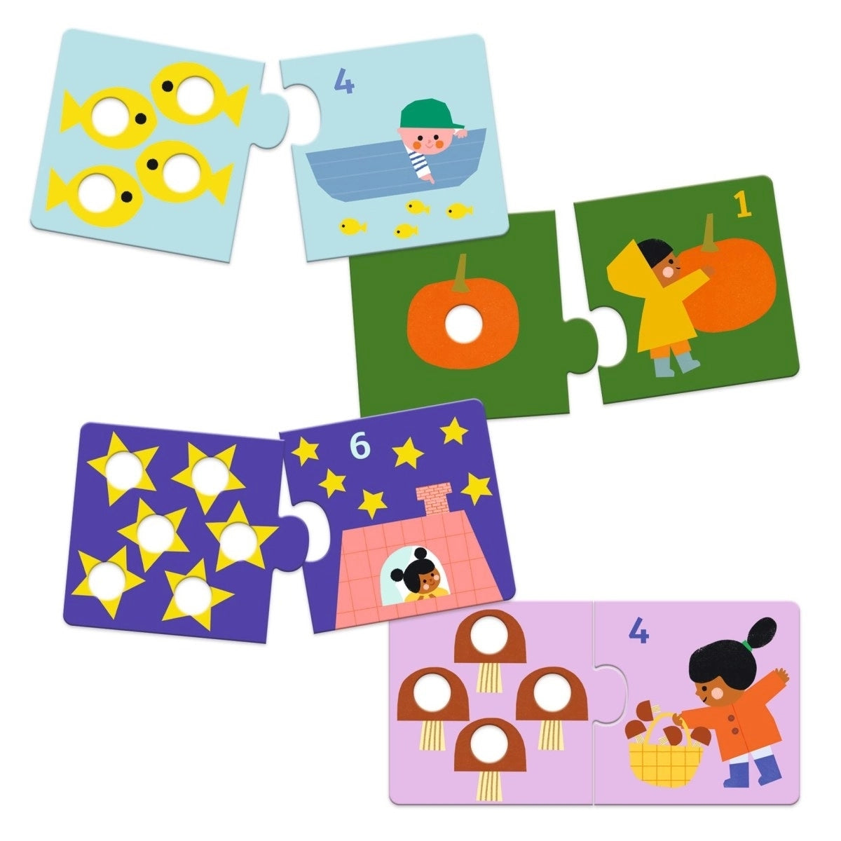 Puzzle Duo " Erste Zahlen"