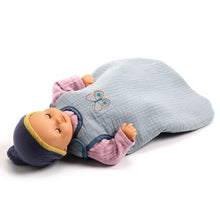 Laden Sie das Bild in den Galerie-Viewer, Pomea Puppenkleidung Schlafsack Sea Green