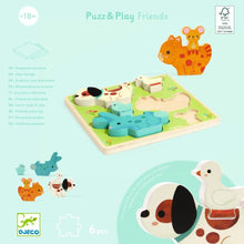 Laden Sie das Bild in den Galerie-Viewer, 2in1 Puzzle Friends