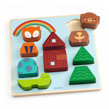 Laden Sie das Bild in den Galerie-Viewer, 2in1 Puzzle Match Rainbow