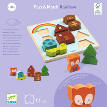 Laden Sie das Bild in den Galerie-Viewer, 2in1 Puzzle Match Rainbow